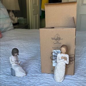 Willow Tree Figurines - Cream and Brown